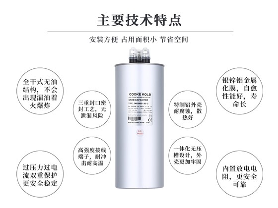 滤波型电力电容器主要技术特点
