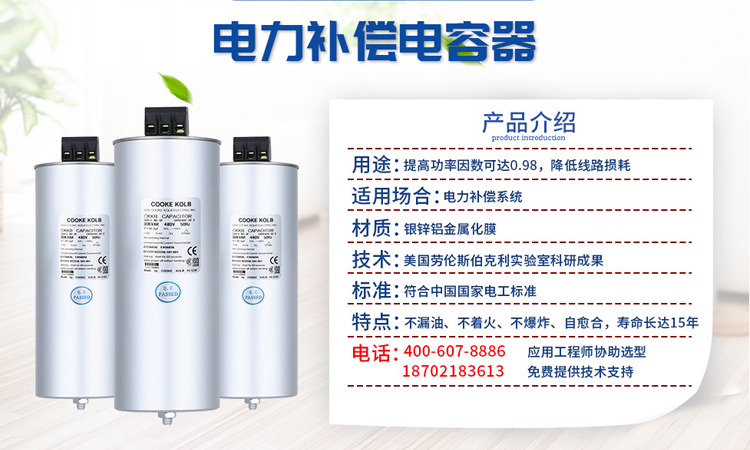 库克库伯电力电容器