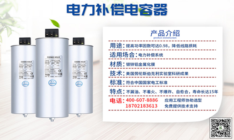 库克库伯电力补偿电容器