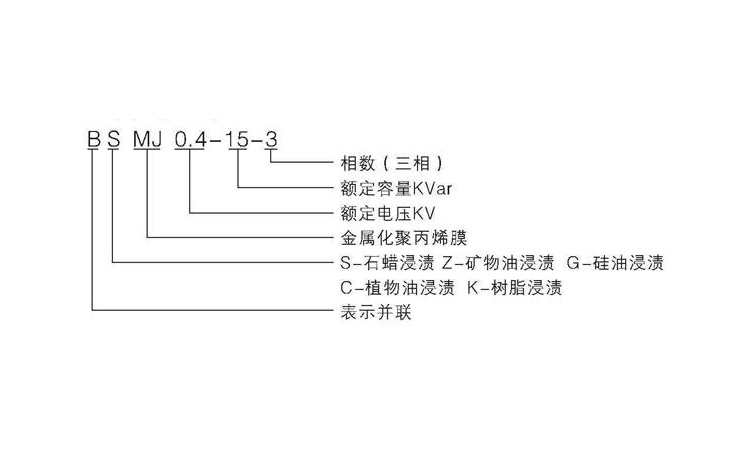 电力电容器命名