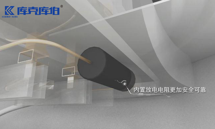 电力电容器内置放电电阻