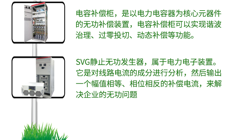 电容补偿柜和SVG的区别和选择 电容补偿柜和SVG的区别和选择