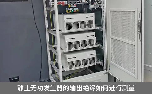 静止无功发生器的输出绝缘如何进行测量
