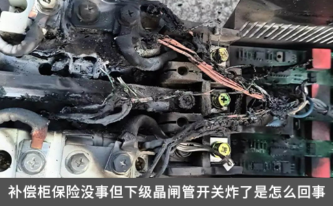 补偿柜保险没事但下级晶闸管开关炸了是怎么回事