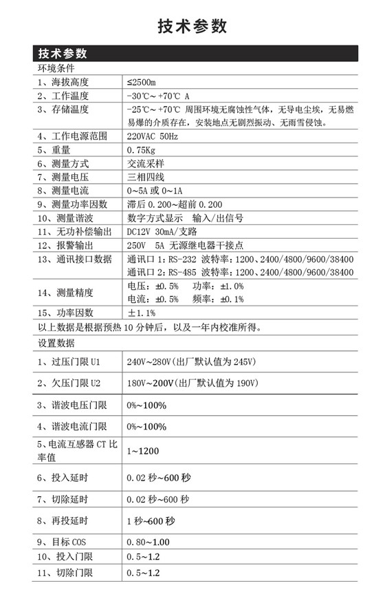 21路控制器技术参数